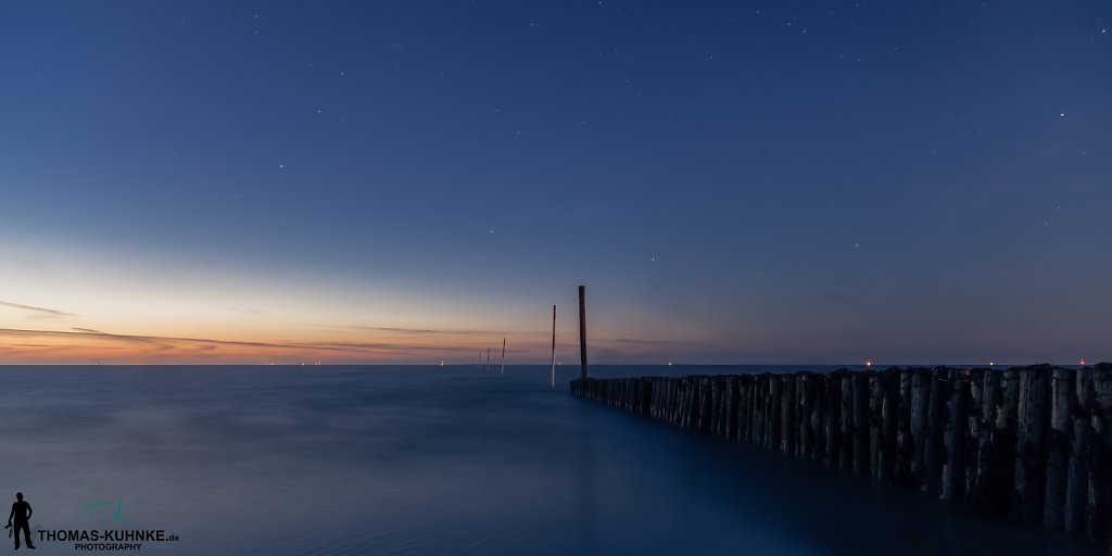 Blauestunde am Meer